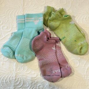 Preloved Bombas Pastel Ankle Socks Bundle - MED